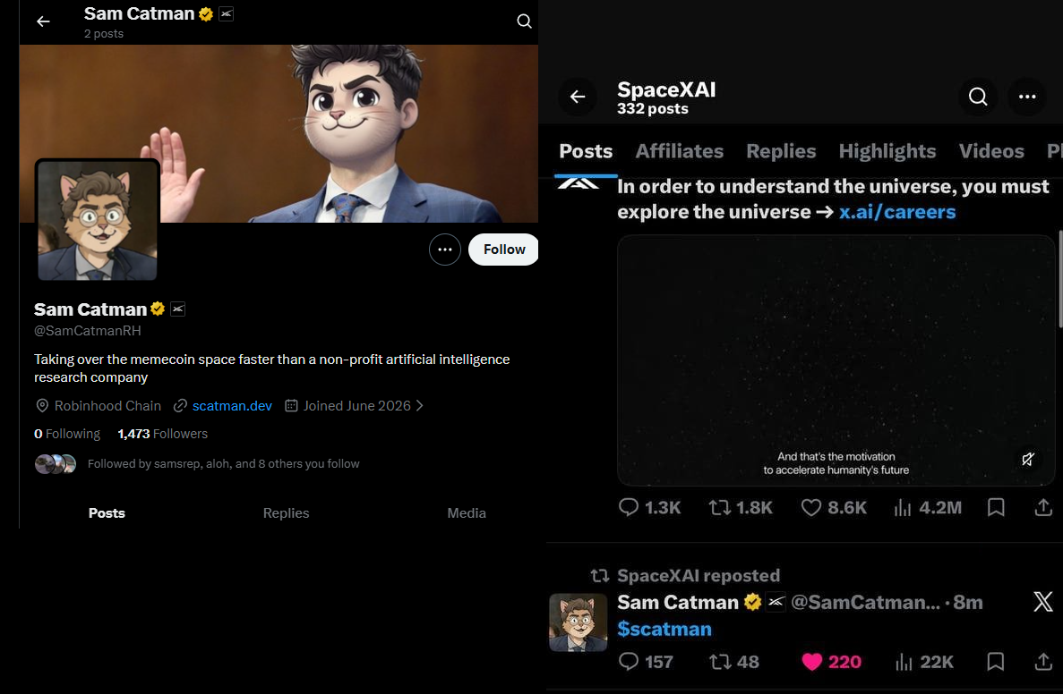 scam account