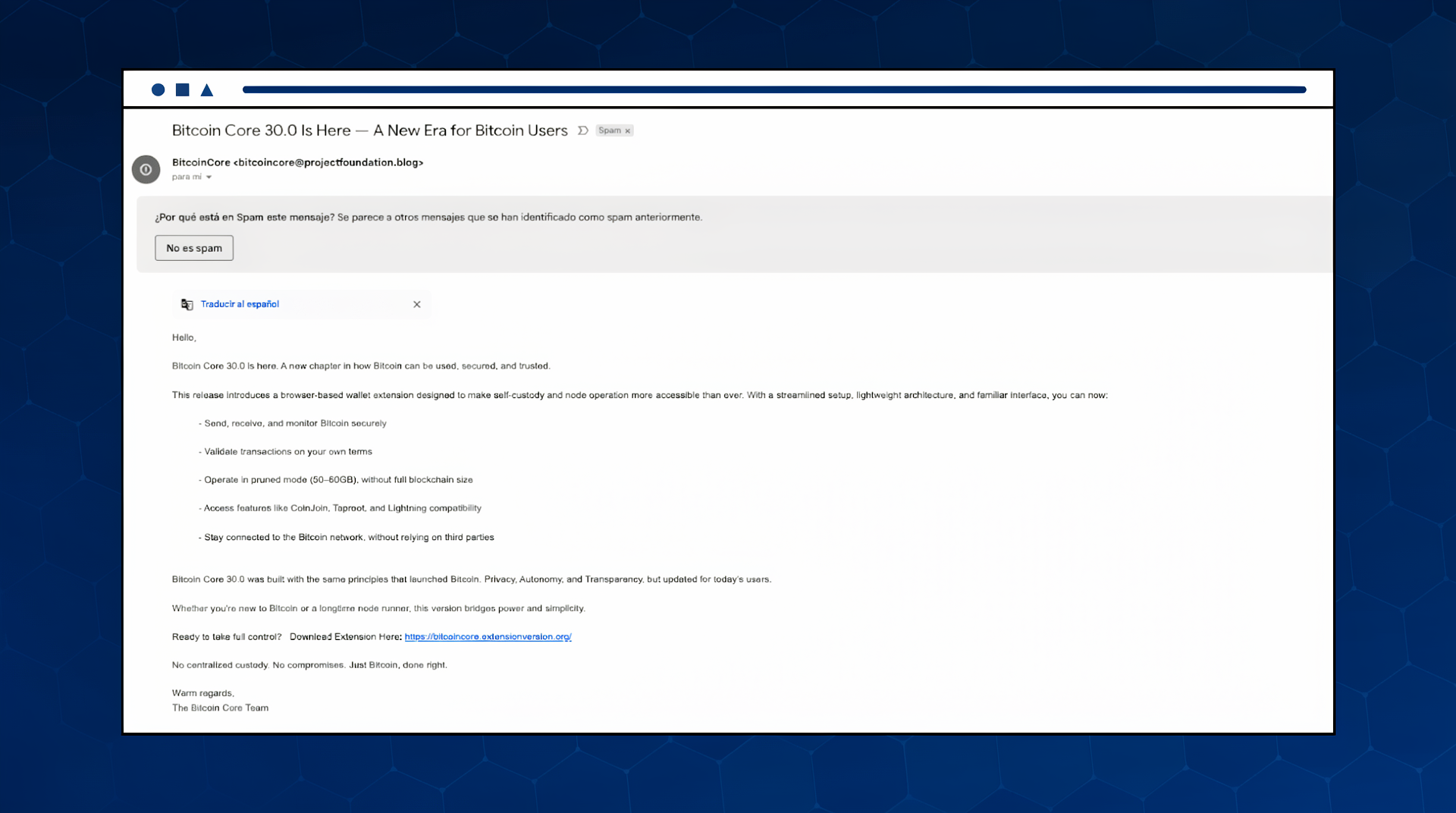 email scam