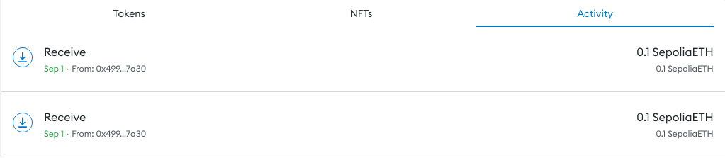 Address poisoning example