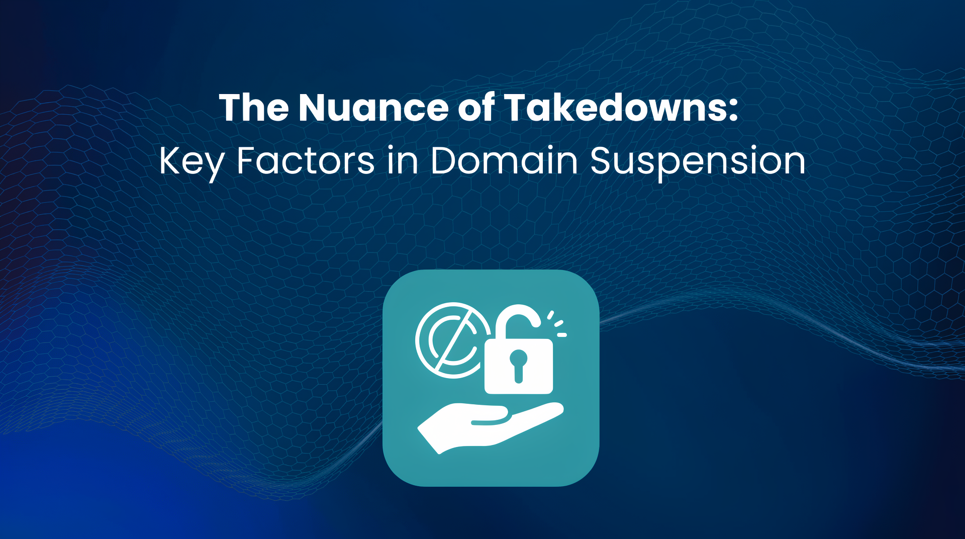 The Nuance of Takedowns: Key Factors in Domain Suspension